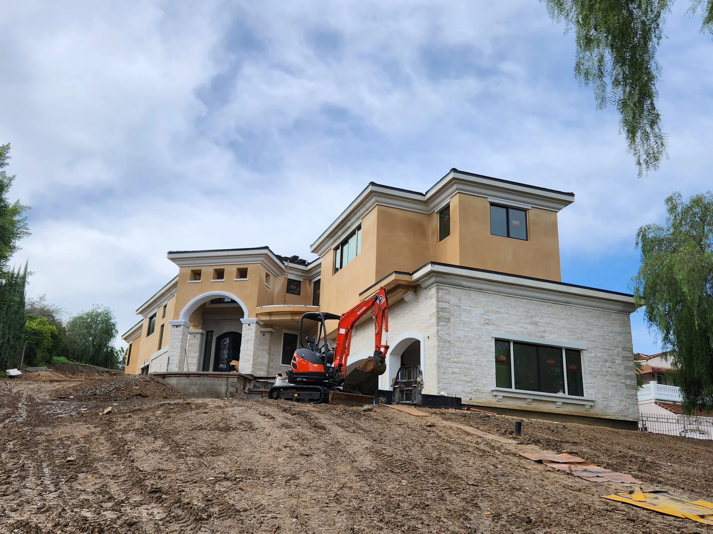 Construction progress